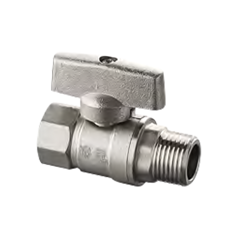 Interne en externe draadkogelventiel